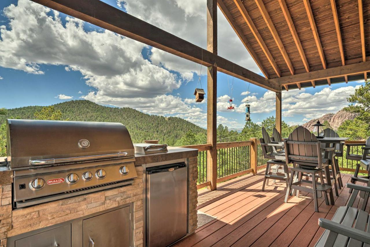 Cripple Creek Mountain Getaway With Hot Tub And Views! Villa Eksteriør bilde