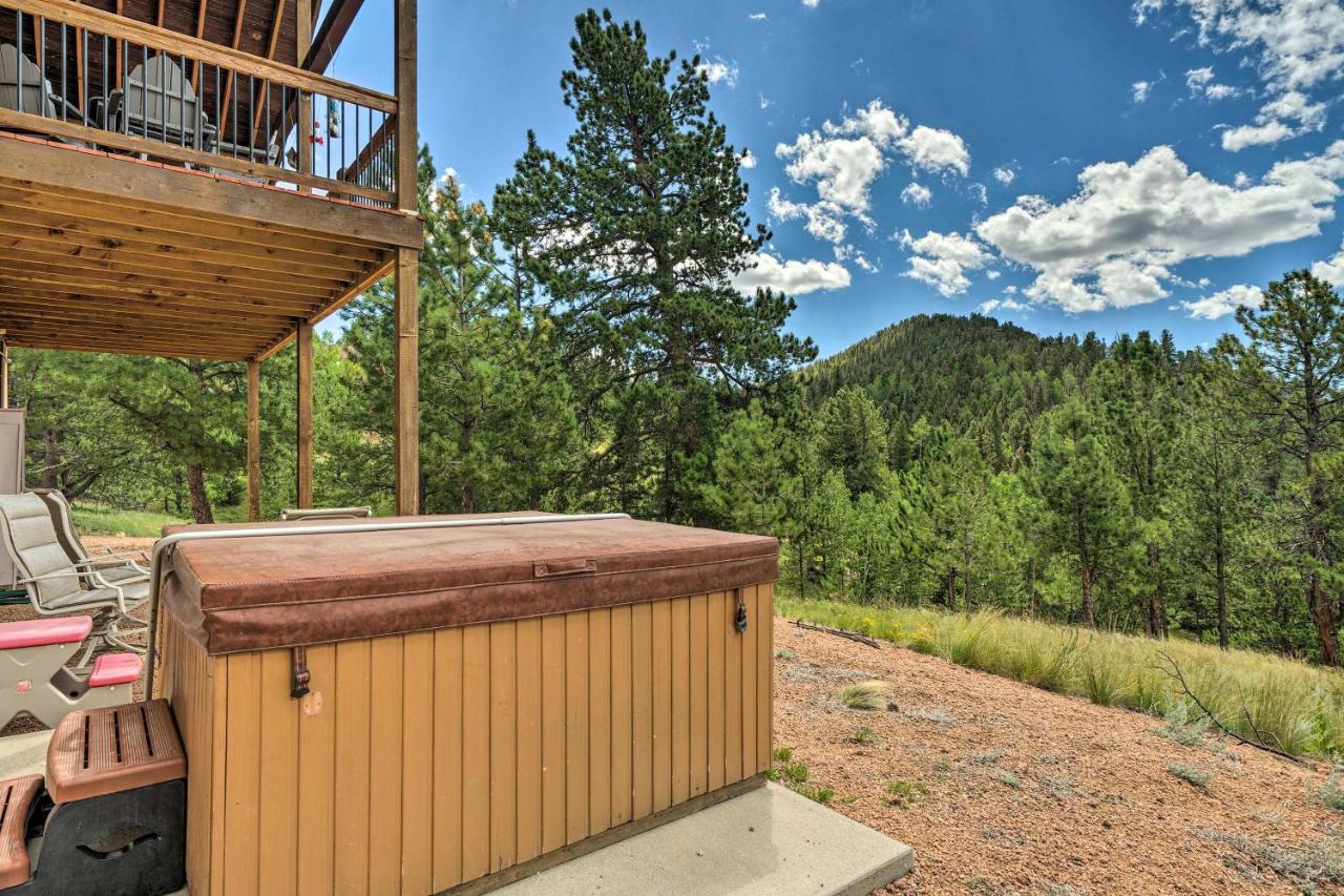 Cripple Creek Mountain Getaway With Hot Tub And Views! Villa Eksteriør bilde