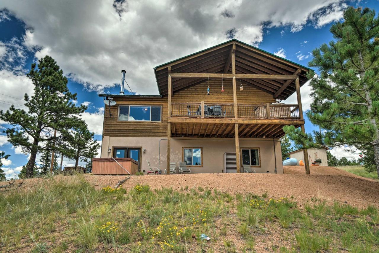 Cripple Creek Mountain Getaway With Hot Tub And Views! Villa Eksteriør bilde