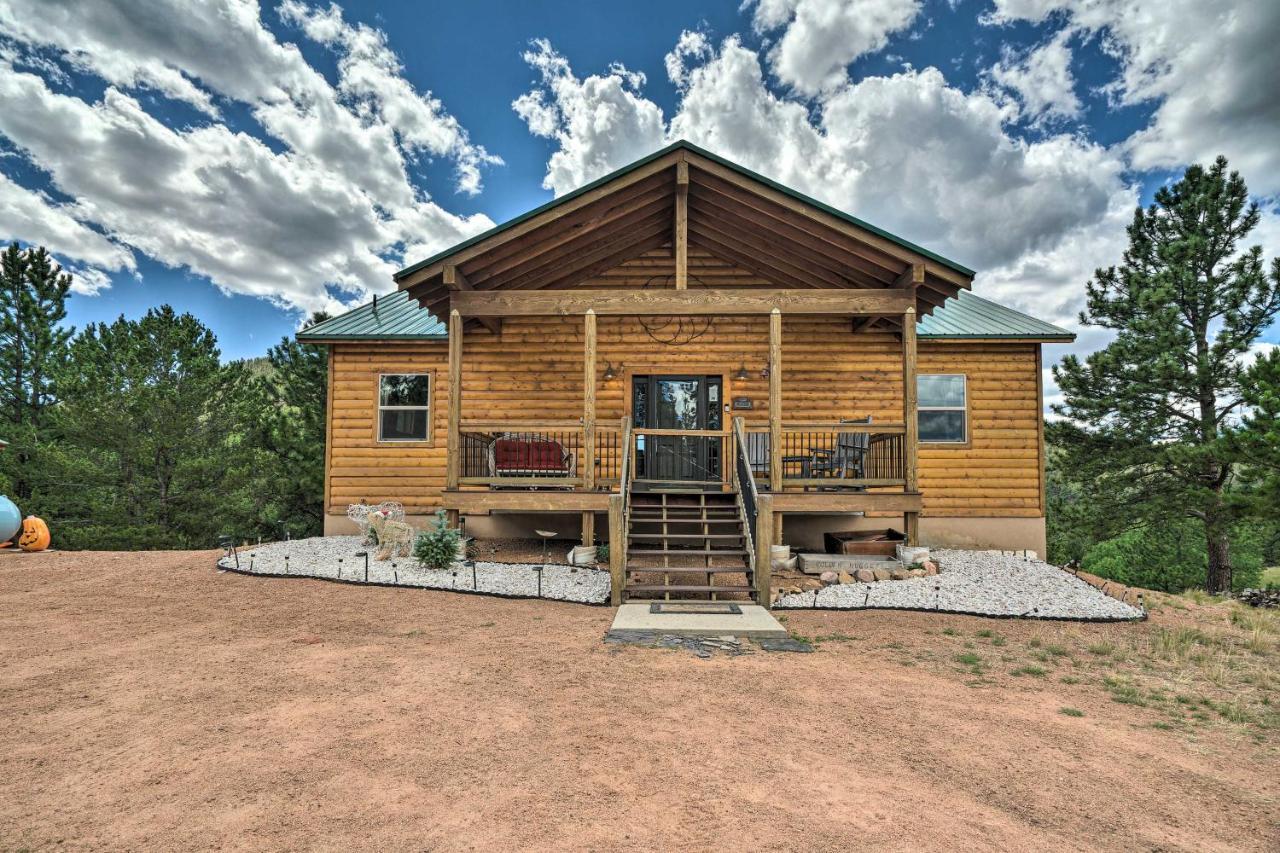 Cripple Creek Mountain Getaway With Hot Tub And Views! Villa Eksteriør bilde